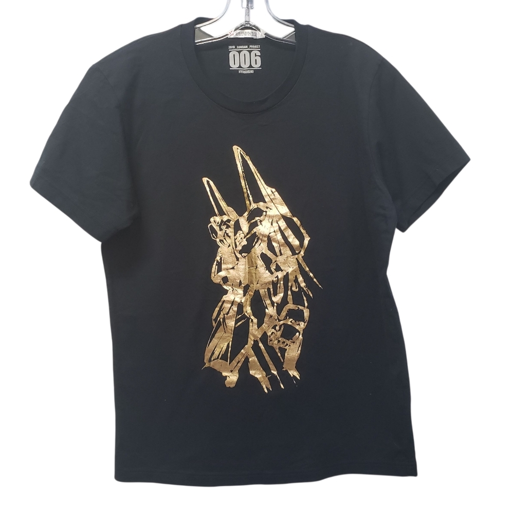 Uniqlo UT T Shirt 2010 Gundam Project Hyakusiki Anime Size L